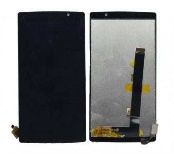 Lcd With Touch Screen For Intex Aqua Craze Black By - Maxbhi Com