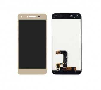 Lcd With Touch Screen For Huawei Y6ii Compact Gold By - Maxbhi Com