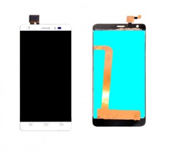Lcd With Touch Screen For Intex Aqua Life 2 White By - Maxbhi Com