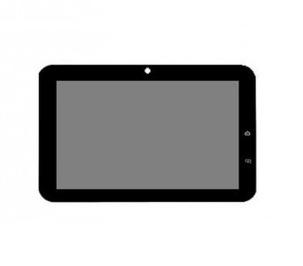 Lcd With Touch Screen For Hcl Me Tab Y2 Black By - Maxbhi.com