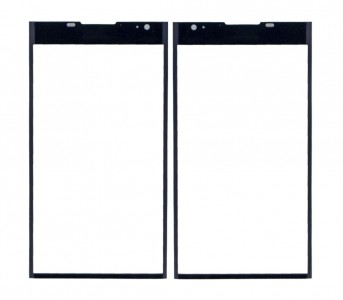 Replacement Front Glass For Blackberry Priv Black By - Maxbhi Com