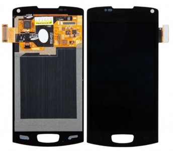 Lcd With Touch Screen For Samsung Wave 3 S8560 White By - Maxbhi Com