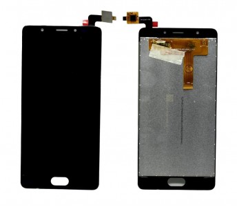 Lcd With Touch Screen For Panasonic Eluga Ray Max 64gb Black By - Maxbhi Com