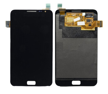 Lcd With Touch Screen For Samsung Galaxy Note N7005 Black By - Maxbhi Com
