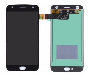 Lcd With Touch Screen For Motorola Moto X4 Black By - Maxbhi Com