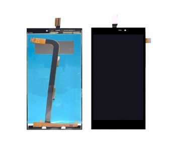 Display for Gionee Gpad G5 Black (Combo Folder) by Maxbhi.com