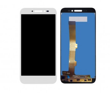 Lcd With Touch Screen For Alcatel Shine Lite White By - Maxbhi Com