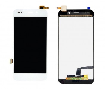 Lcd With Touch Screen For Wiko Wim Lite White By - Maxbhi Com