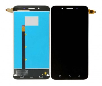 Display for Micromax Canvas Doodle 4 Q391 Black (Combo Folder) by Maxbhi.com