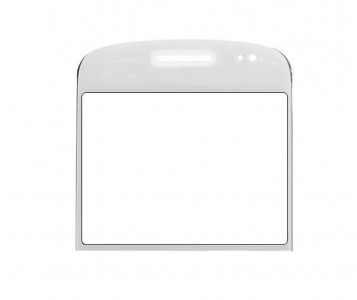 Replacement Front Glass For Blackberry Bold Touch 9930 White By - Maxbhi.com