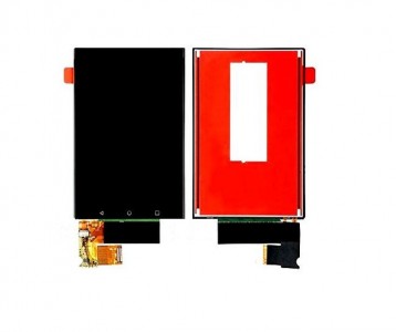 Lcd With Touch Screen For Blackberry Keyone Red By - Maxbhi Com
