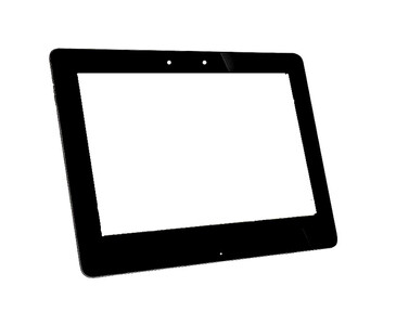 Replacement Front Glass For Asus Transformer Prime Tf201 Gold By - Maxbhi.com