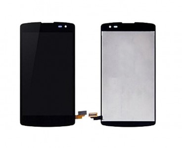 Lcd With Touch Screen For Lg F60 D390n With Single Sim Black By - Maxbhi Com