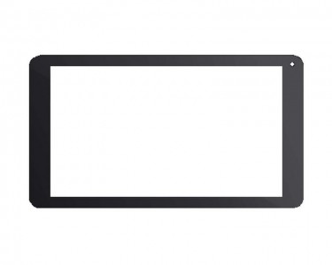 Replacement Front Glass For Millennium Mt701 Black By - Maxbhi.com