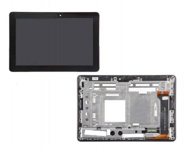 Lcd With Touch Screen For Asus Me102a Black By - Maxbhi Com