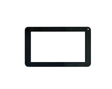 Replacement Front Glass For Micromax Funbook P255 Black By - Maxbhi.com