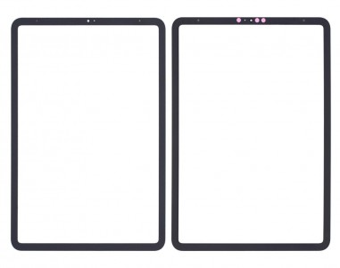 Replacement Front Glass For Apple Ipad Pro 11 2018 Black By - Maxbhi Com