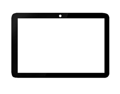 Replacement Front Glass For Vodafone Smart Tab 10 White By - Maxbhi.com