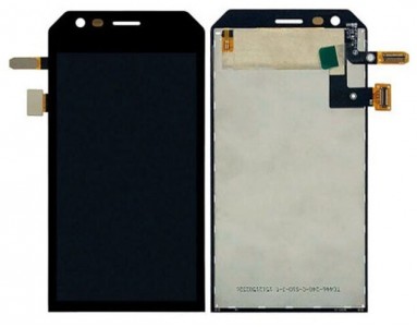 Lcd With Touch Screen For Cat S30 White By - Maxbhi Com