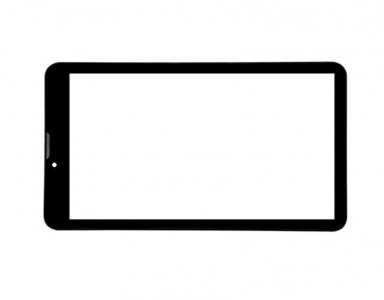 Replacement Front Glass For Datawind Ubislate 3g7z Black By - Maxbhi.com