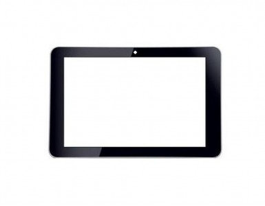 Replacement Front Glass For Iball Eduslide I1017 Black By - Maxbhi.com