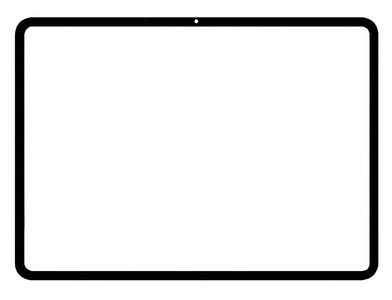 Replacement Front Glass For Oneplus Pad Pro White By - Maxbhi Com