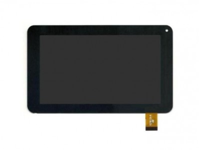 Lcd With Touch Screen For Micromax Funbook P255 Black By - Maxbhi.com