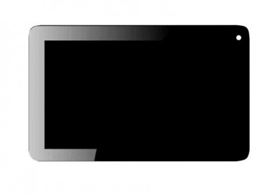 Lcd With Touch Screen For Adcom Apad 741c Black By - Maxbhi Com