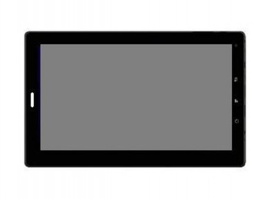 Lcd With Touch Screen For Iberry Auxus Ax03g Black By - Maxbhi.com