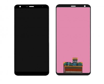 Lcd With Touch Screen For Lg Q Stylus Plus Black By - Maxbhi Com