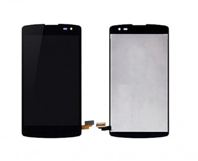 Lcd With Touch Screen For Lg F60 D390n With Single Sim Black By - Maxbhi Com