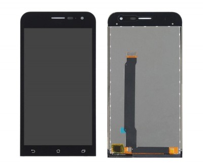 Lcd With Touch Screen For Asus Zenfone 2 Ze500cl Black By - Maxbhi Com