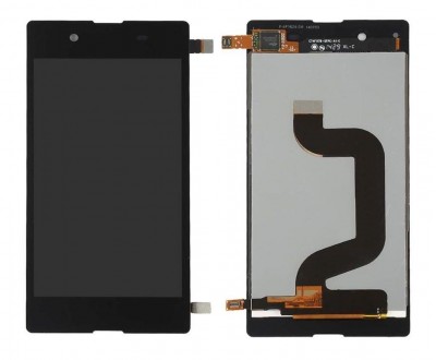 Lcd With Touch Screen For Sony Xperia E3 D2203 Black By - Maxbhi Com