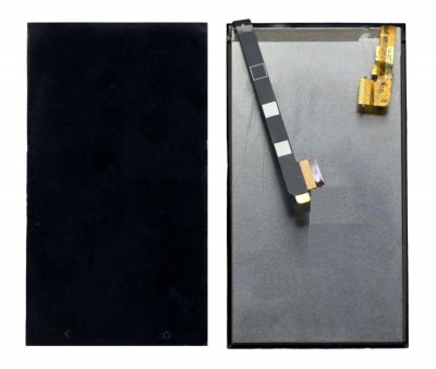 Lcd With Touch Screen For Htc One Dual Sim Black By - Maxbhi Com