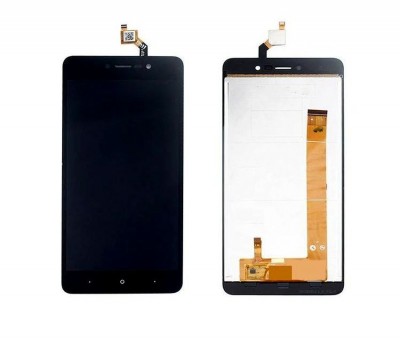 Lcd With Touch Screen For Wiko Lenny4 Plus Black Bleen By - Maxbhi Com