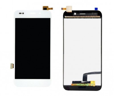 Lcd With Touch Screen For Wiko Wim Lite White By - Maxbhi Com