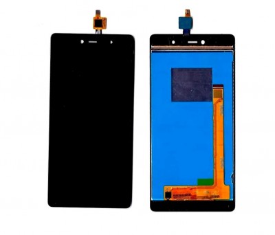 Display for Micromax Canvas 5 E481 3gb Ram Black (Combo Folder) by Maxbhi.com