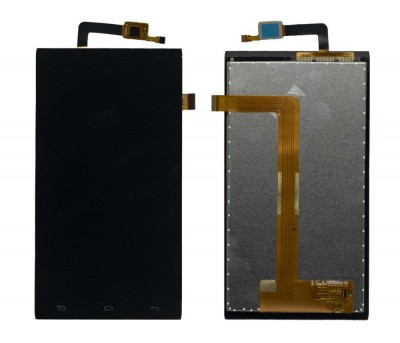 Display for Micromax Canvas Juice 2 Aq5001 Grey (Combo Folder) by Maxbhi.com