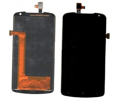 Lcd With Touch Screen For Lenovo S920 Black By - Maxbhi Com