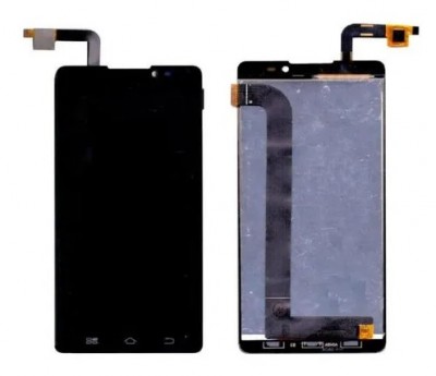 Lcd With Touch Screen For Panasonic T81 Black By - Maxbhi Com