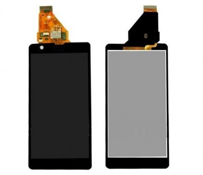 Lcd With Touch Screen For Sony Xperia Zr C5503 Black By - Maxbhi Com