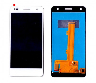 Lcd With Touch Screen For Itel It1518 White By - Maxbhi Com