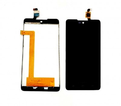 Display for Micromax Canvas Selfie 2 Q340 Black (Combo Folder) by Maxbhi.com