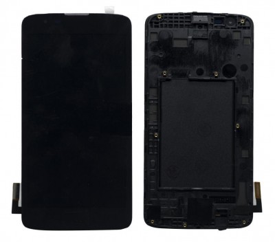 Lcd With Touch Screen For Lg K7 16gb Black By - Maxbhi Com
