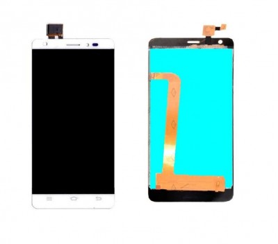 Lcd With Touch Screen For Intex Aqua Life 2 White By - Maxbhi Com