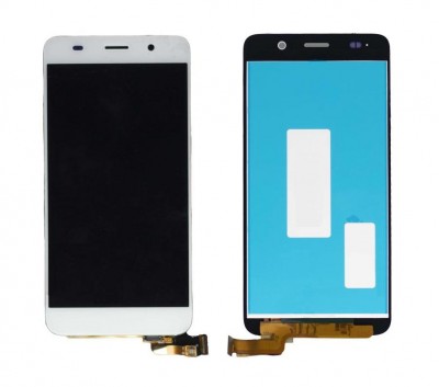 Lcd With Touch Screen For Huawei Y6 White By - Maxbhi Com