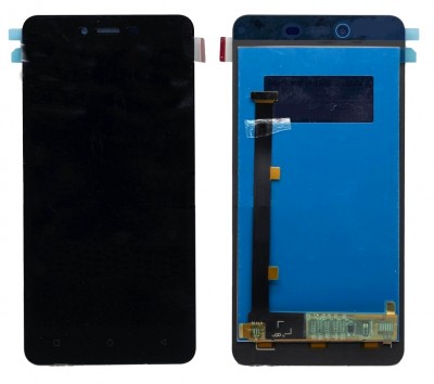 Display for Gionee Pioneer P5l Black (Combo Folder) by Maxbhi.com