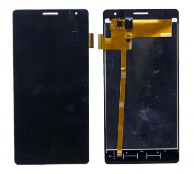 Lcd With Touch Screen For Panasonic Eluga I Black By - Maxbhi Com