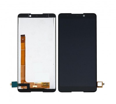 Lcd With Touch Screen For Wiko Lenny 5 Black By - Maxbhi Com