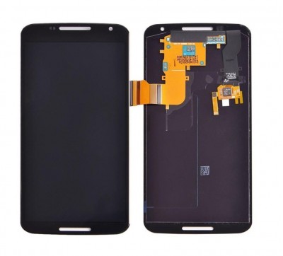 Lcd With Touch Screen For Google Nexus 6 64gb Black By - Maxbhi Com